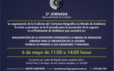 Parlamento Andalucía: II Jornada Prevención de la ceguera