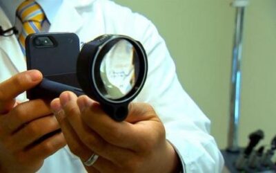 El iPhone como zoom para el cuidado de los ojos