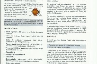 Detección Precoz de Factores de Riesgo. Evaluación Genética