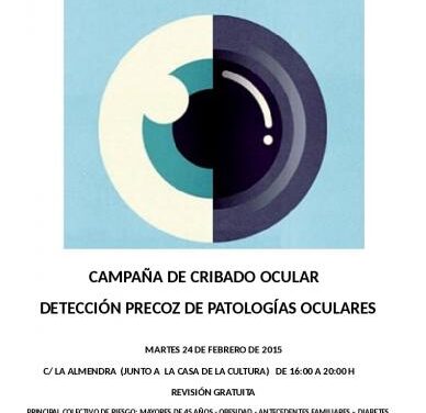 Jornada de Cribado ocular en Santiponce (Sevilla)