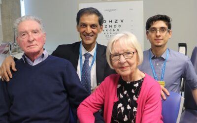 Los médicos esperan curar la ceguera por DMAE