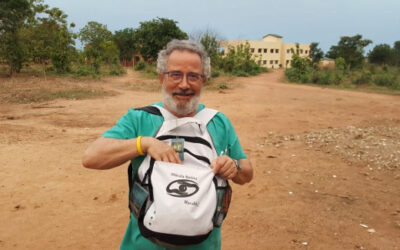 Actividad solidaria en África