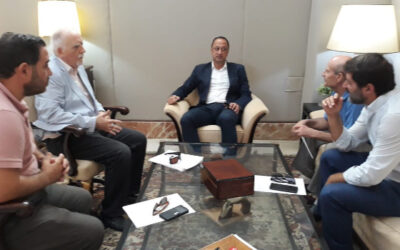 Reunión con el delegado del gobierno en Andalucía