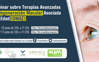 Webinar sobre Terapias Avanzadas en Degeneración Macular Asociada a la Edad (DMAE)