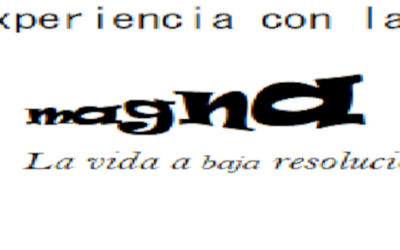 Mi experiencia con la miopía Magna. La vida a baja resolución
