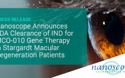 La FDA autoriza la IND para terapia génica MCO-010 en pacientes con Stargardt