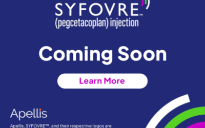 Análisis de fase 3 de SYFOVRE (pegcetacoplan inyectable) para la atrofia geográfica (DMAE seca)