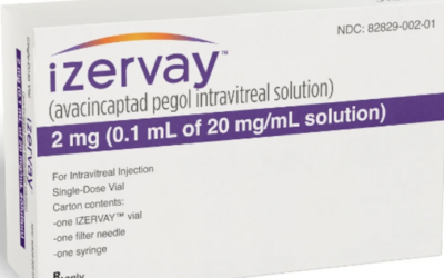 La FDA aprueba Izervay (avacincaptad pegol) de Iveric Bio (Astellas) para la atrofia geográfica (DMAE seca)