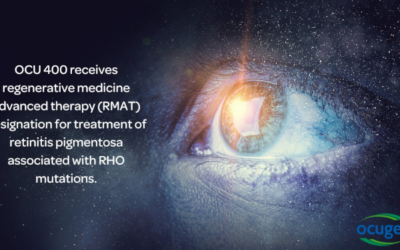 OCU400 obtiene designación RMAT para tratar retinosis pigmentaria con mutaciones en RHO