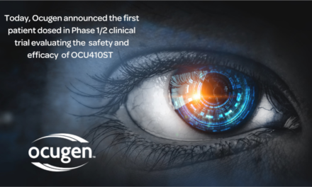 Ocugen comienza el proceso de inscripción para la innovadora terapia génica OCU410ST destinada a tratar la enfermedad de Stargardt